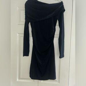 Wild Fable Black Long Sleeve Dress